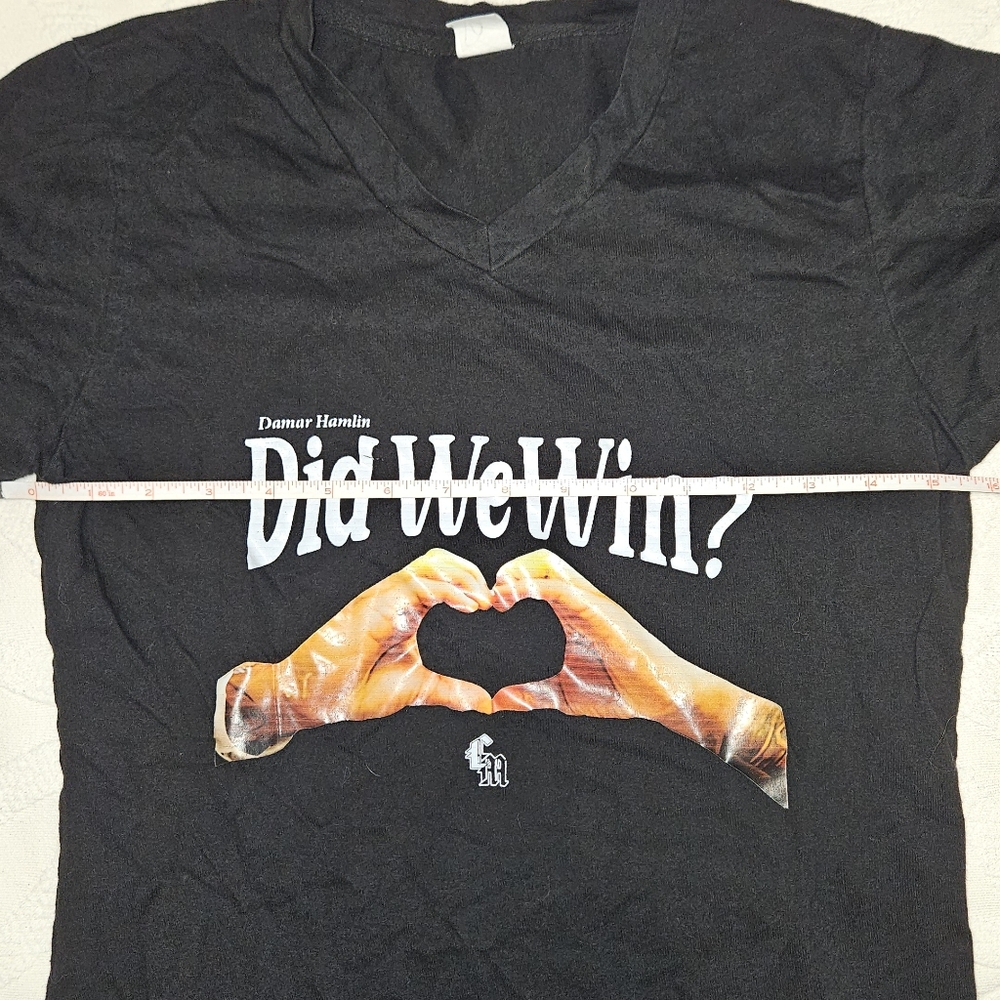 Sz S Damar Hamlin "Did We Win?" Tee - Picture 5 of 7